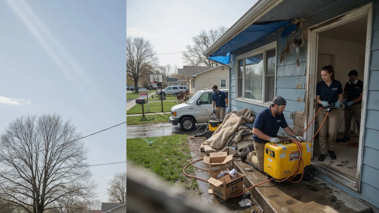 Basement Flood Cleanup in Minden, TX near me